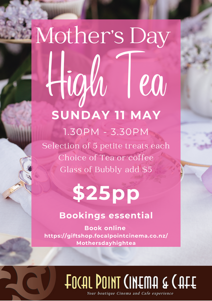 Mothers Day High Tea Feilding (2:30pm)